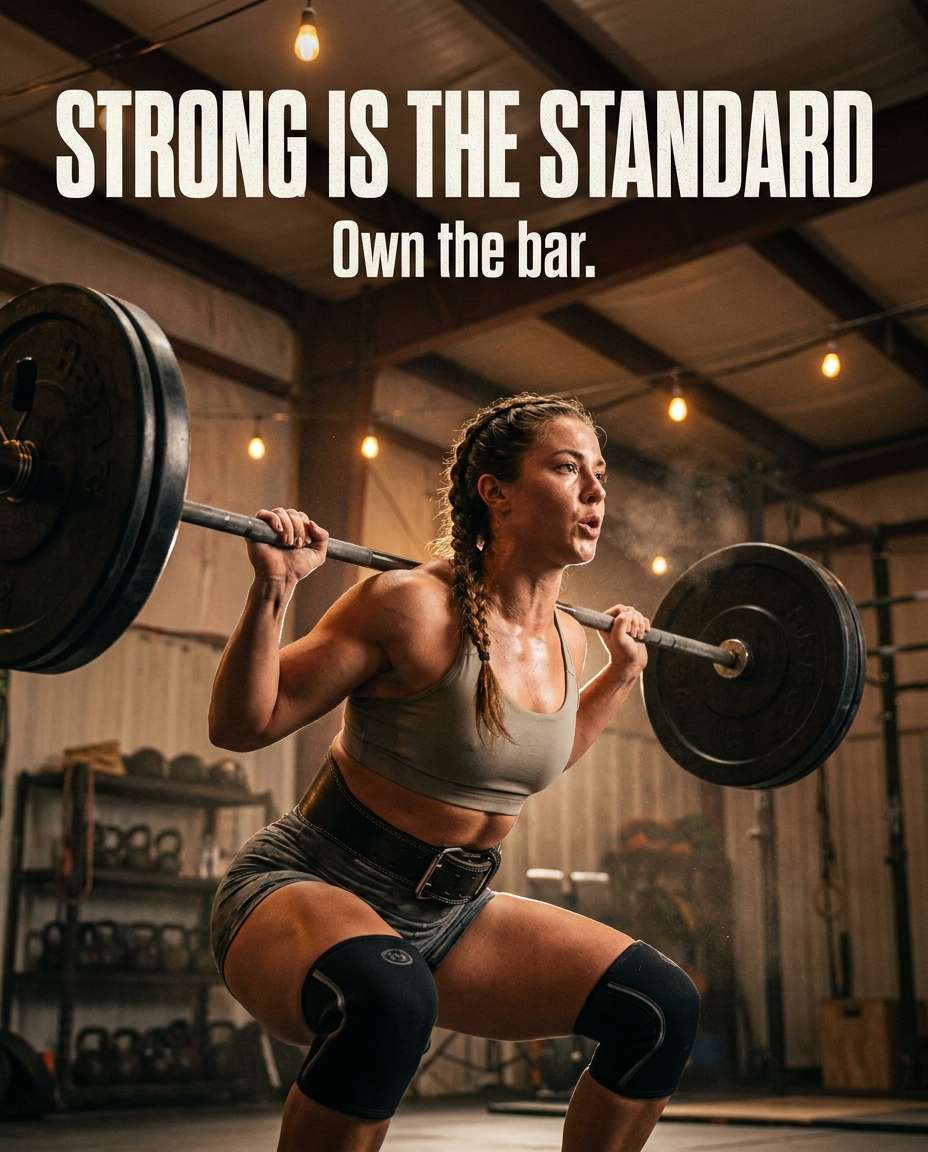 women lift heavy photo
