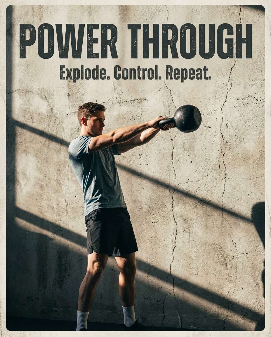 kettlebell power photo