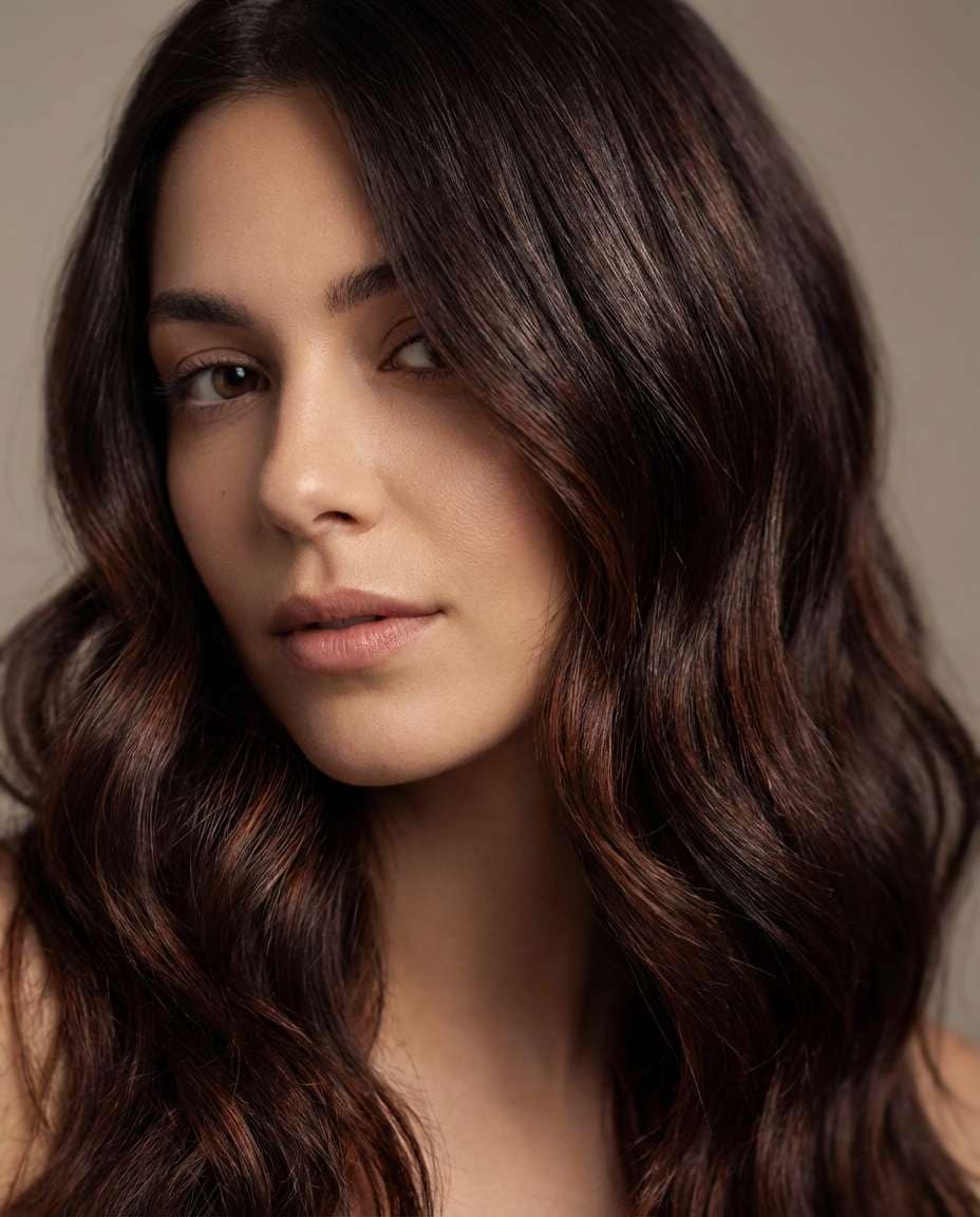 mocha with lowlights photo