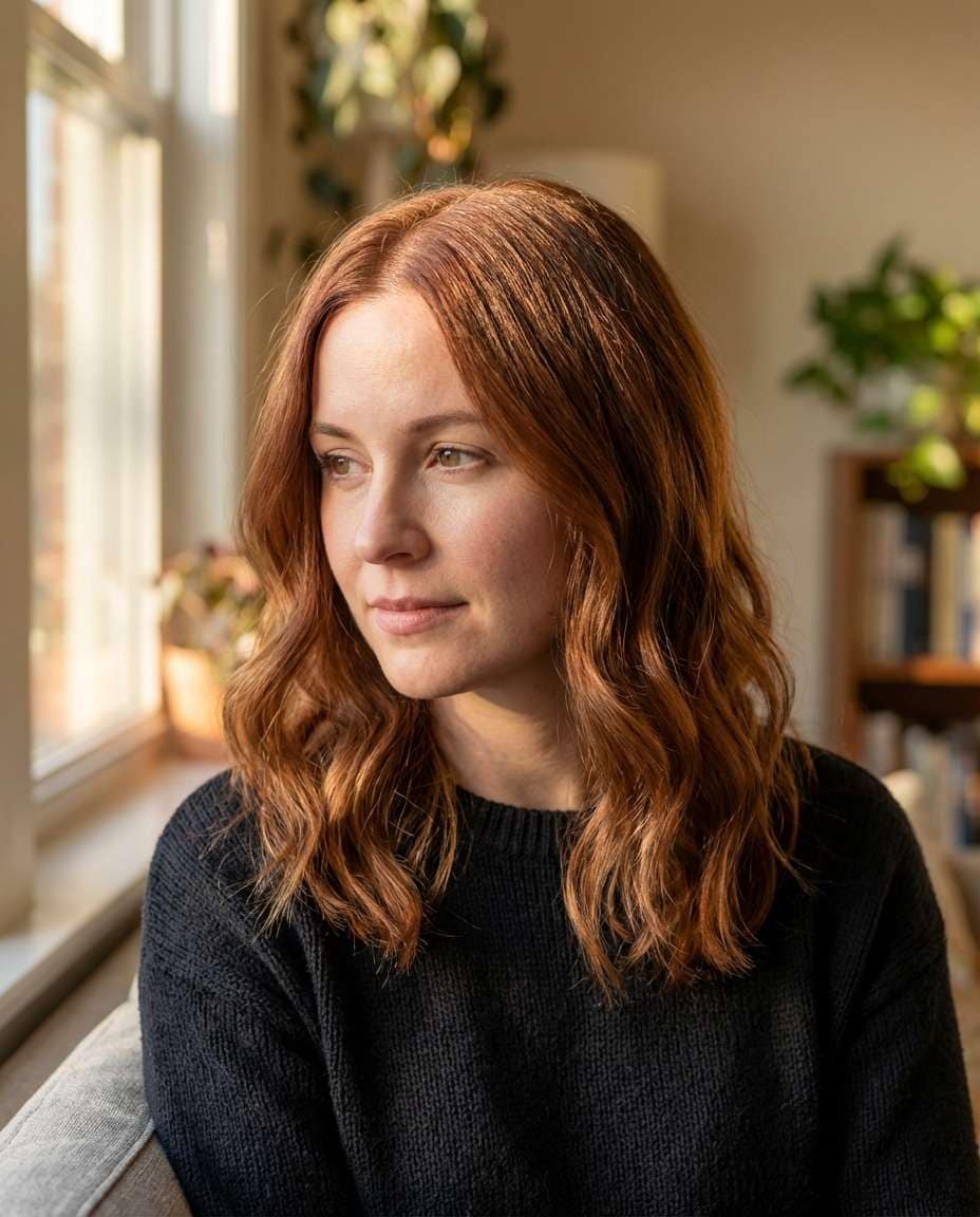 auburn natural warmth photo