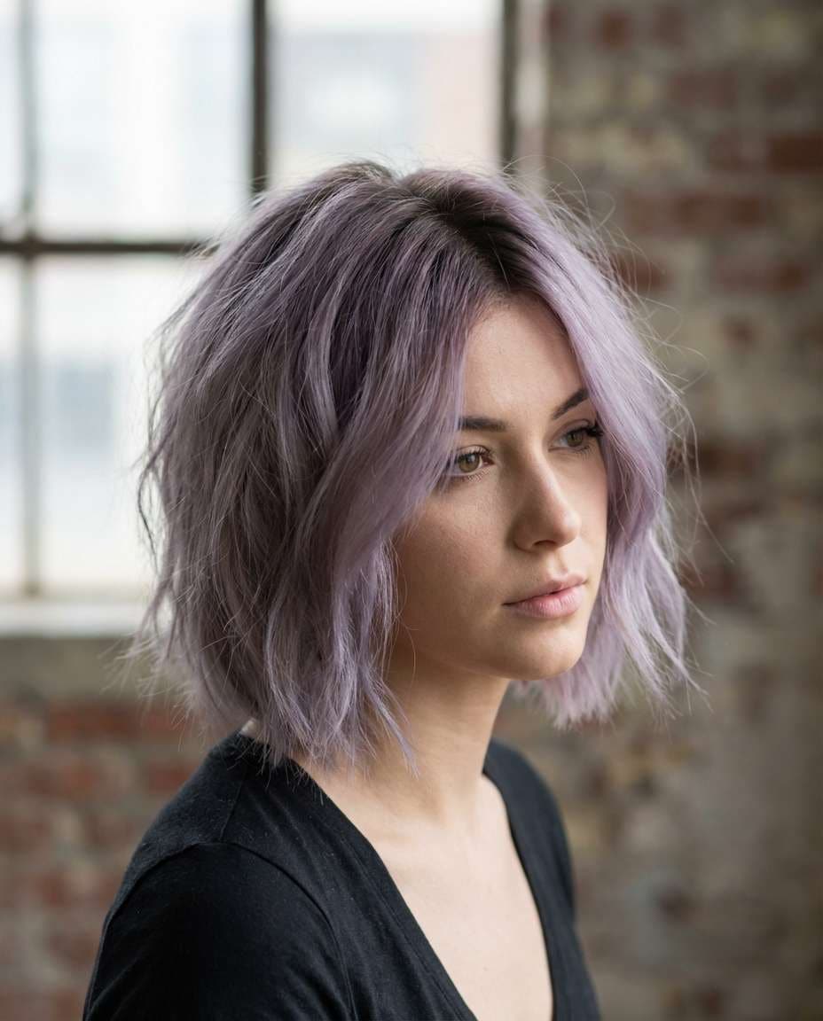 lavender smoke photo