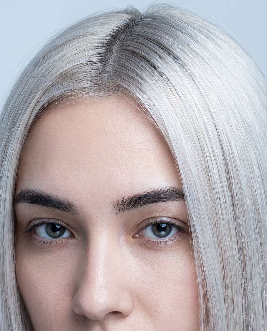 icy platinum bob photo