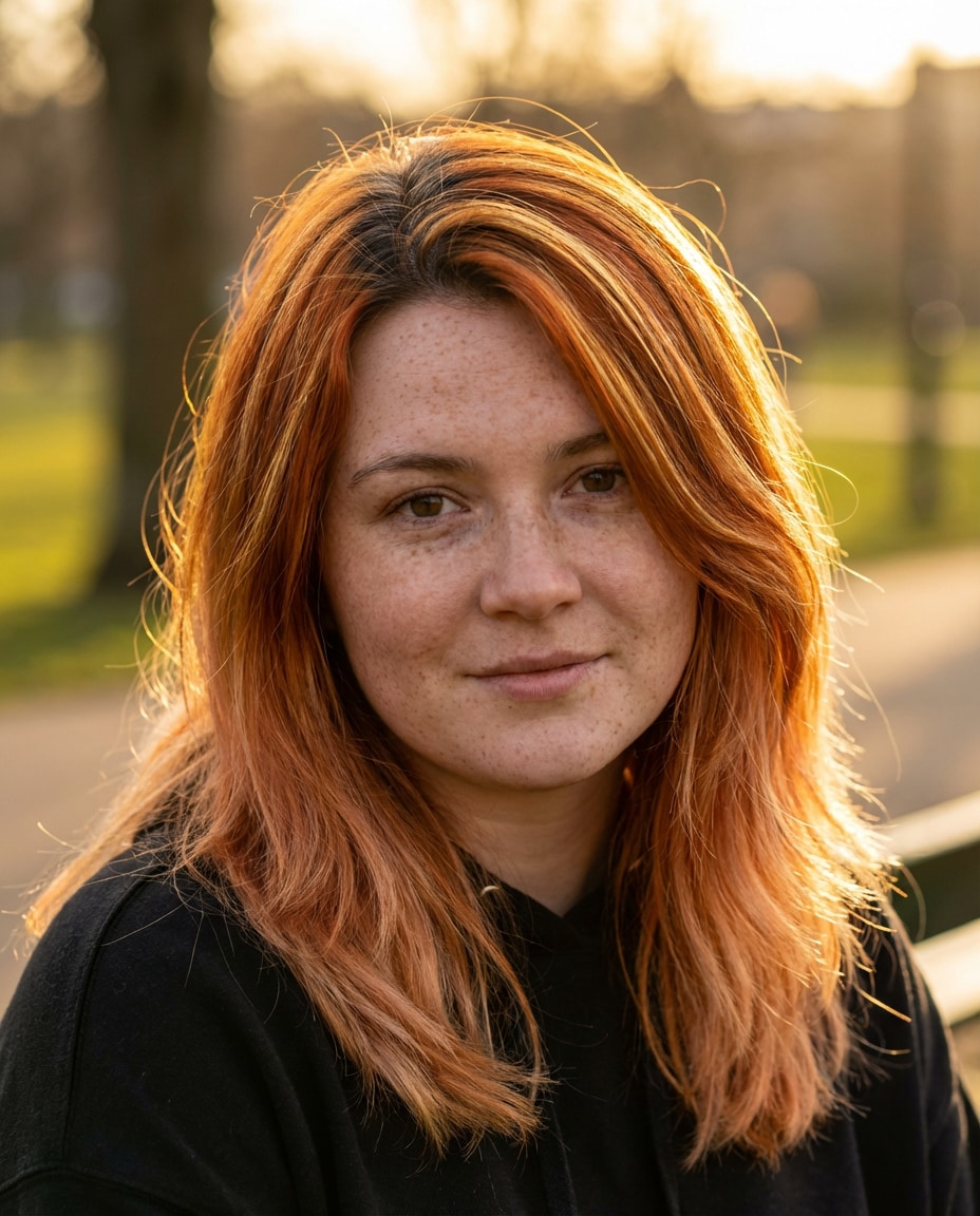 copper ginger shine photo