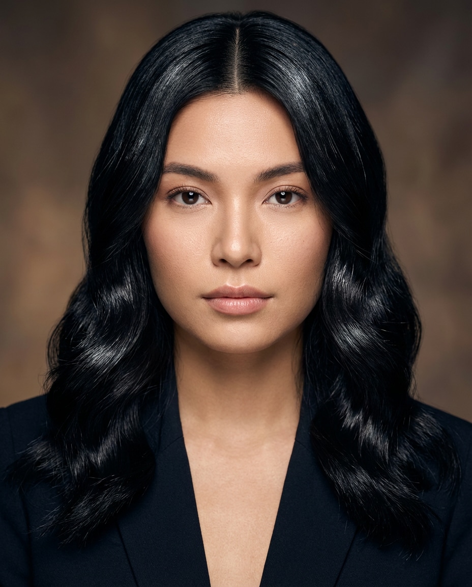 jet black glass photo