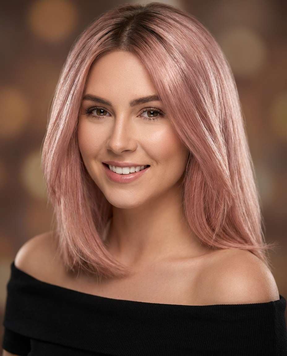 rose gold melt photo