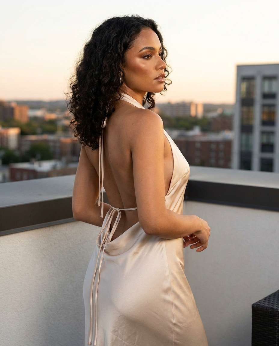 backless statement photo