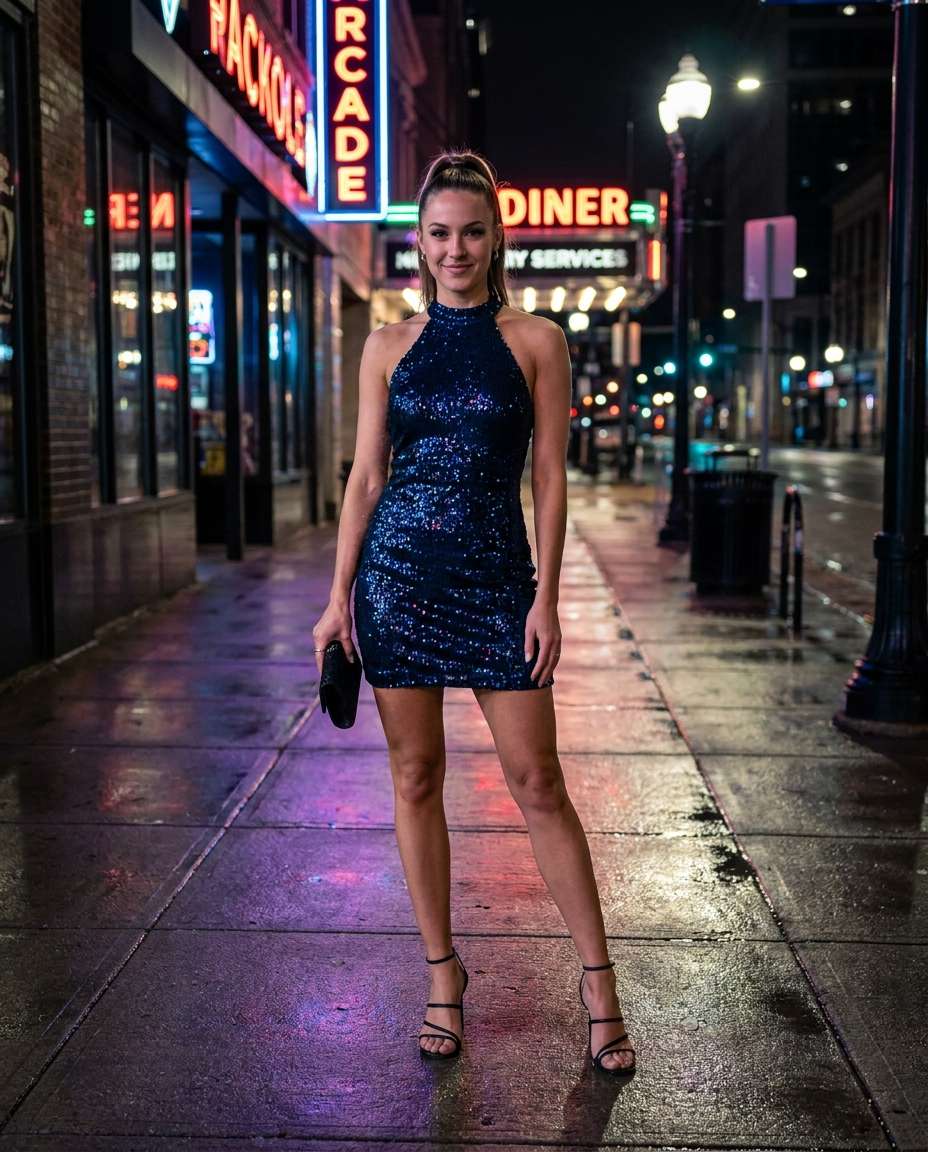 city night mini photo