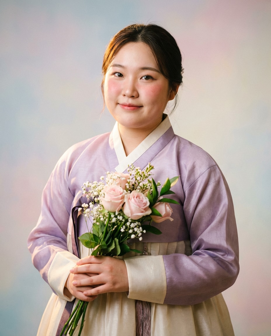 soft pastel studio photo