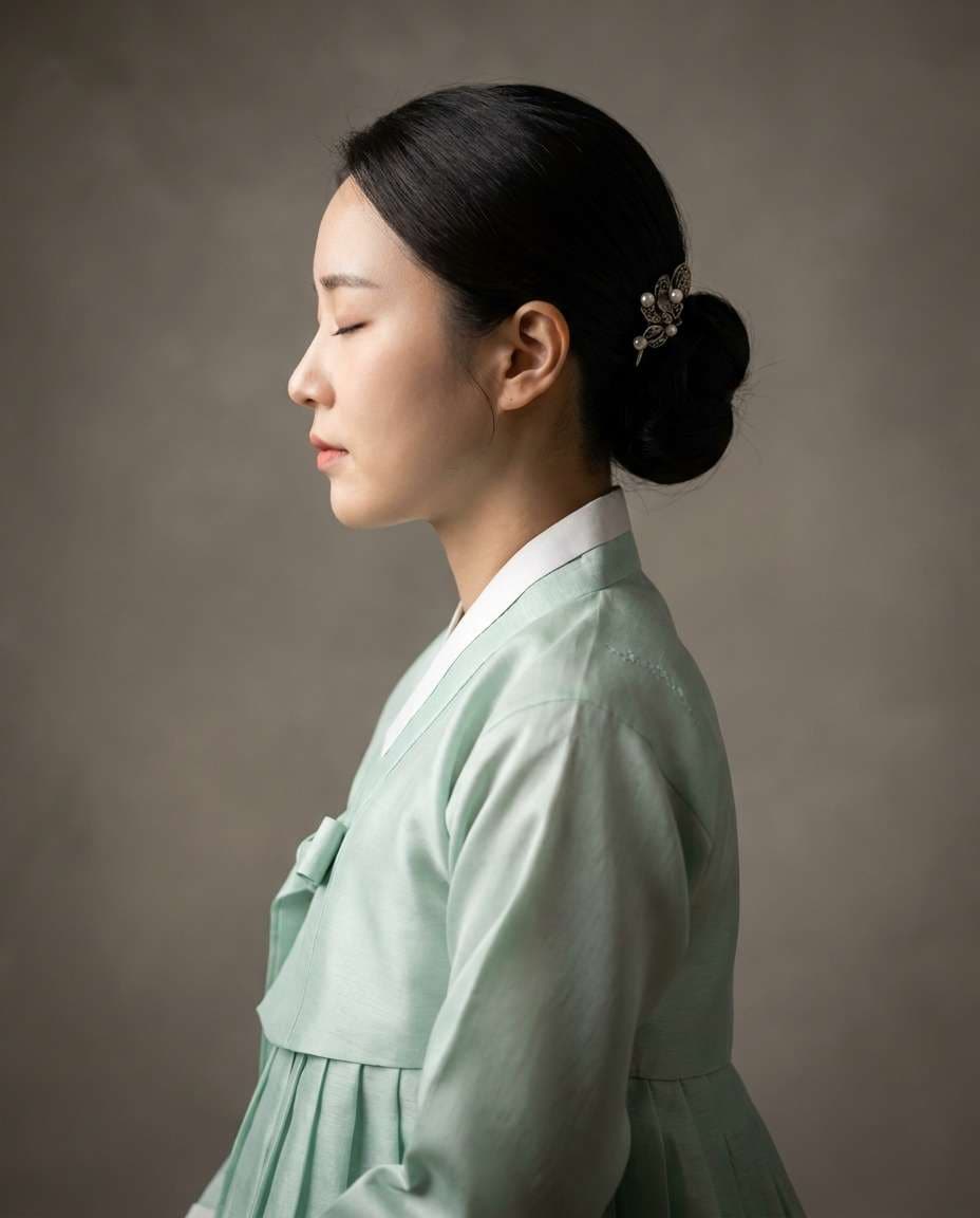 classic side profile photo