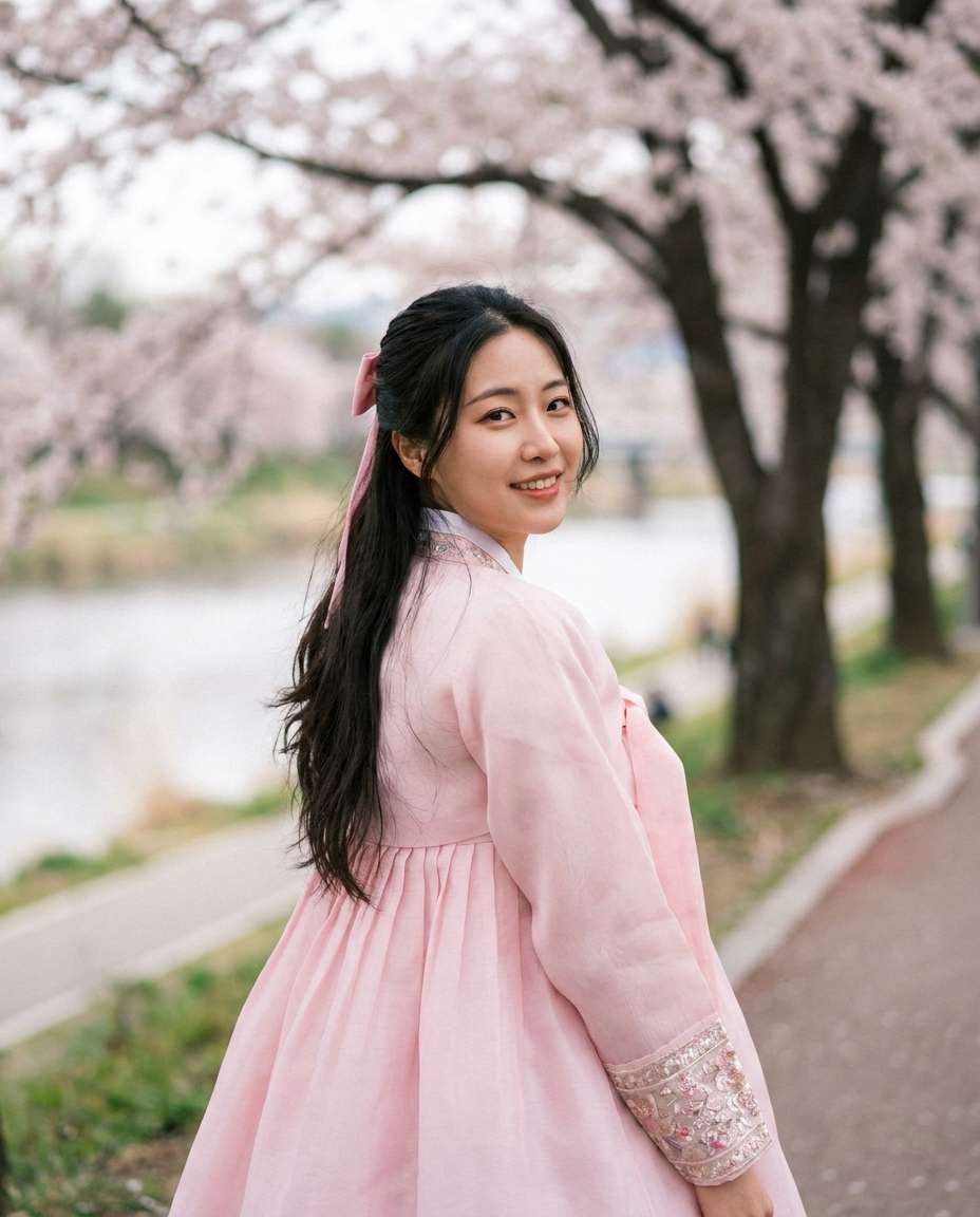 cherry blossom walk photo