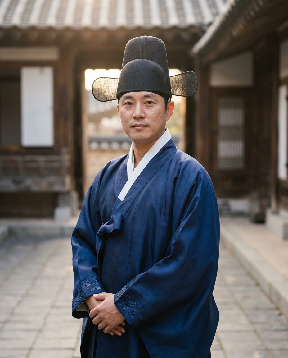 groom traditional poise photo