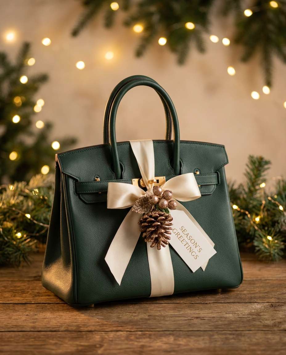 holiday gift styling photo