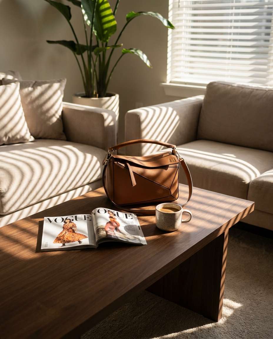 coffee table scene photo