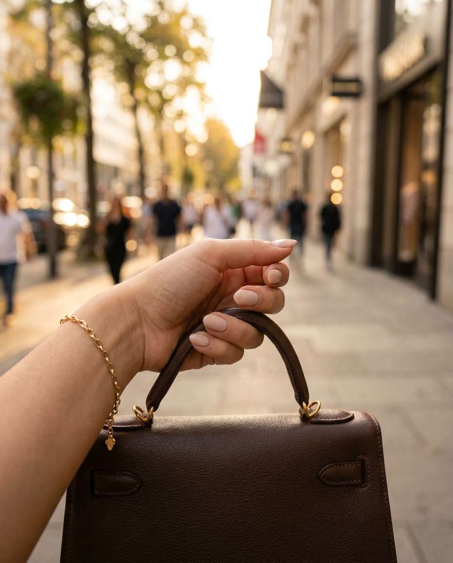 hand holding closeup photo