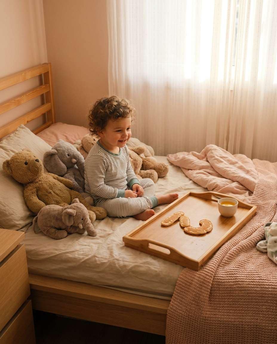 cozy pajama morning photo