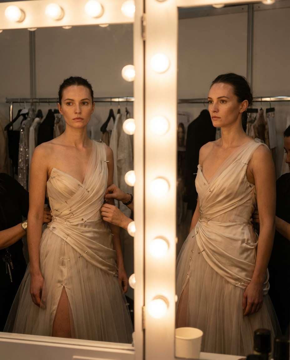 runway prep mirror photo