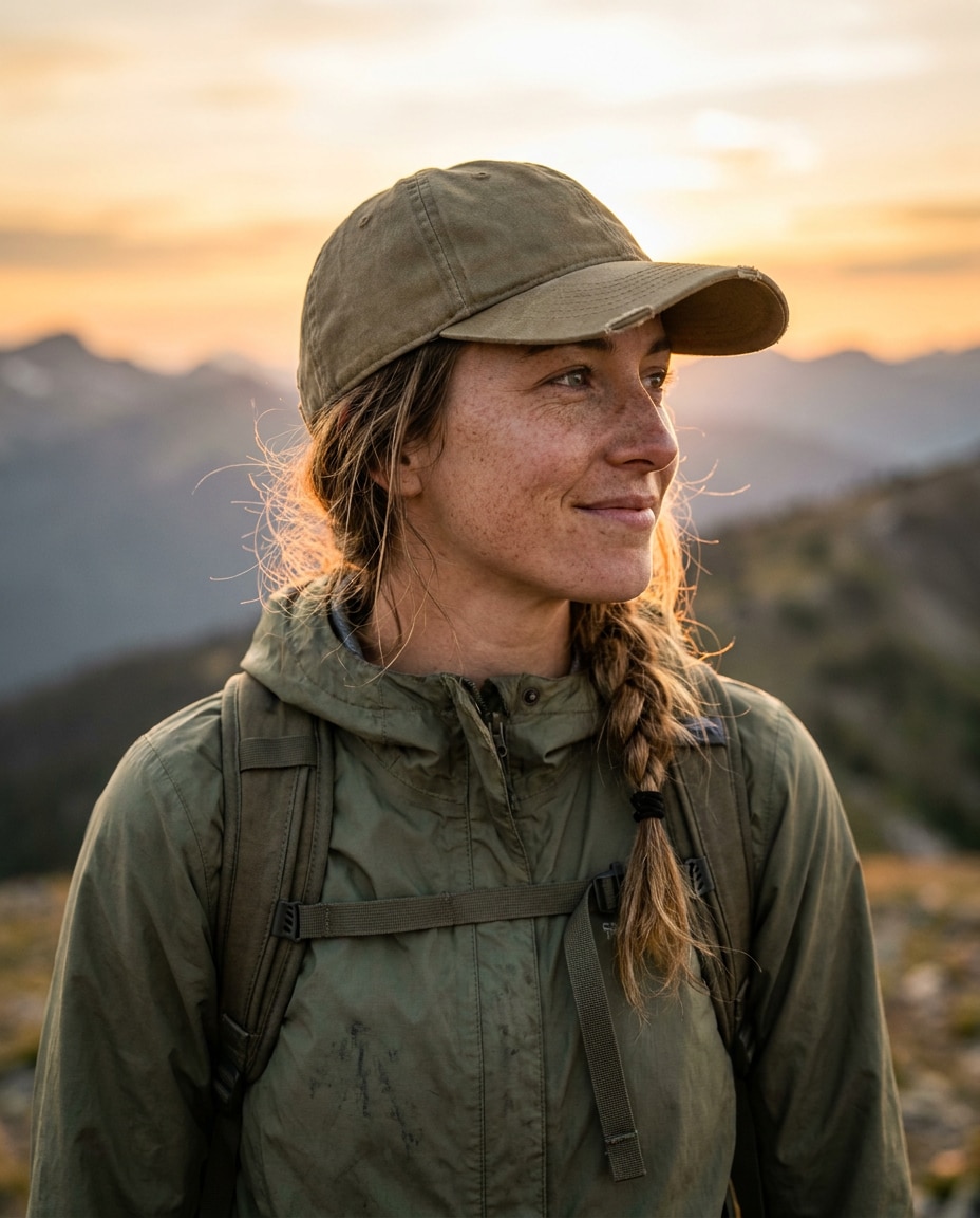 golden hour ridge photo
