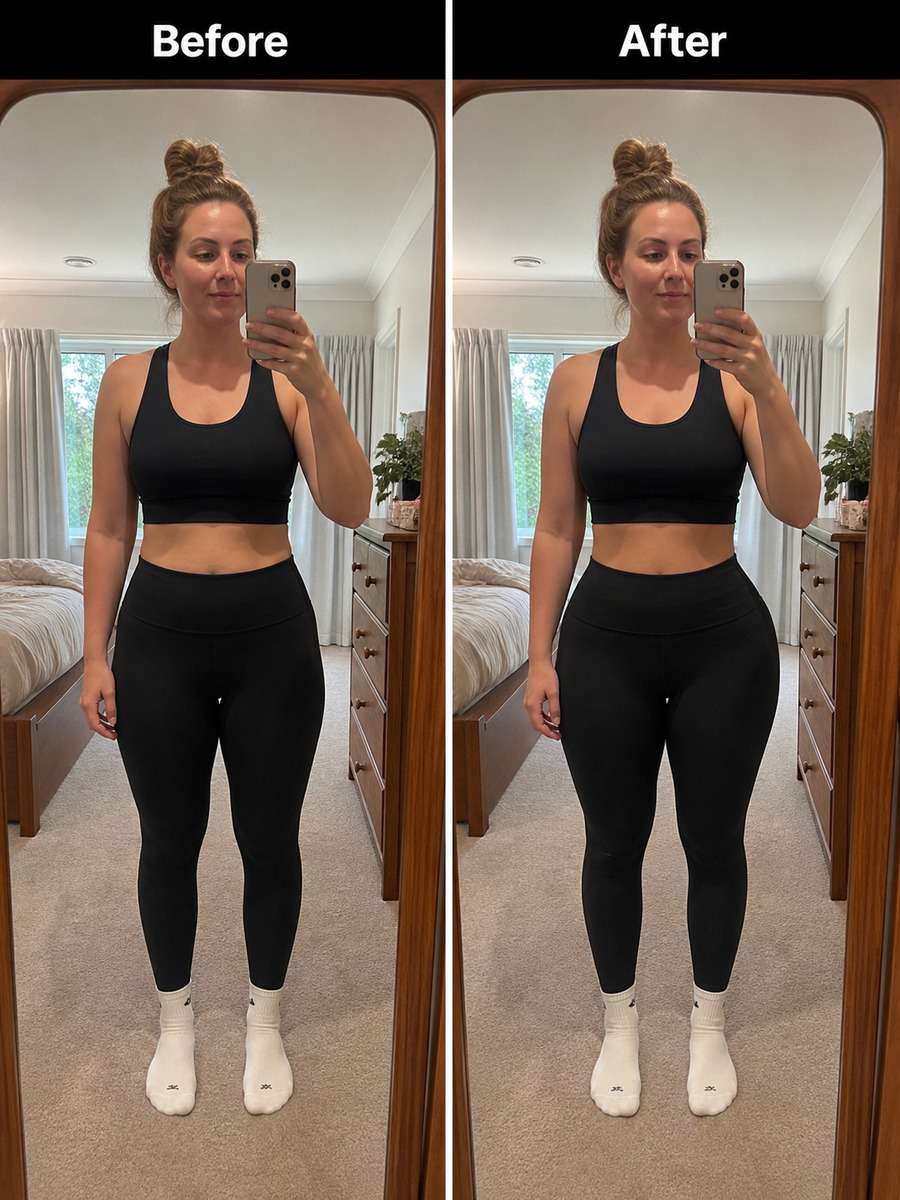 Casual Mirror Selfie Hip Upgrade photo