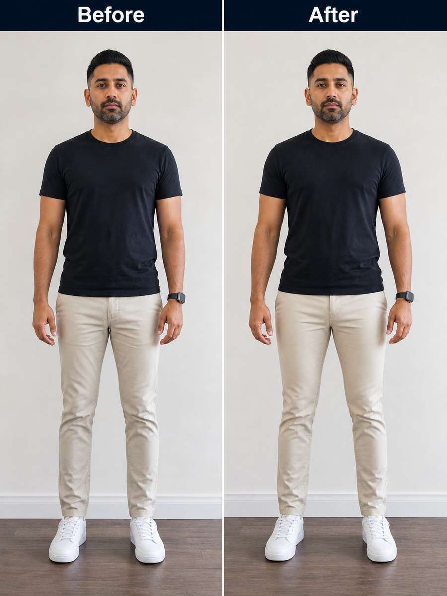 Slim Waist Balanced Hip Edit photo