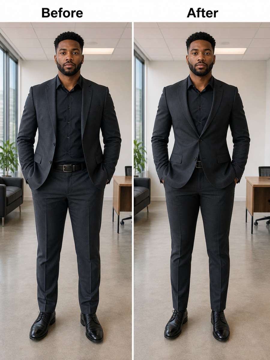 Office Wear Figure Balance Edit photo