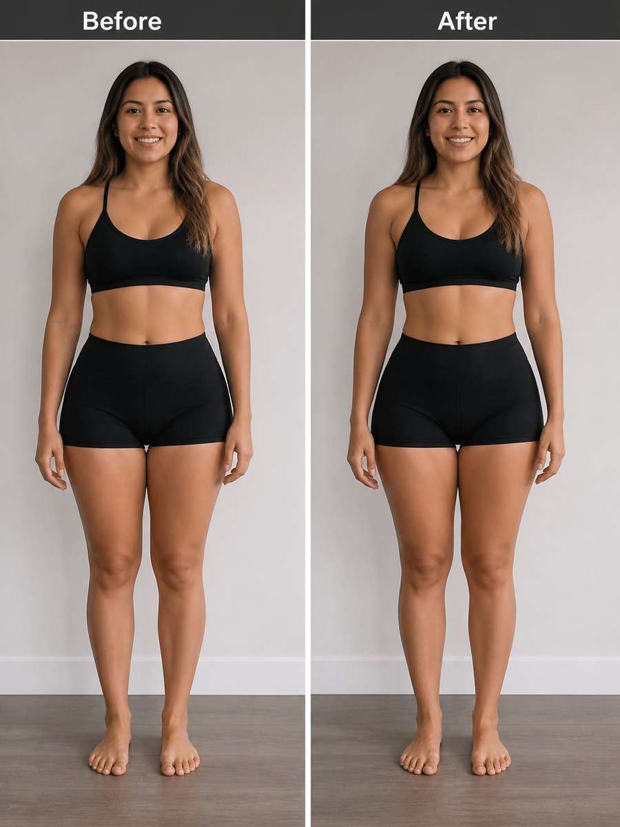 Balanced Hourglass Shape Prompt photo