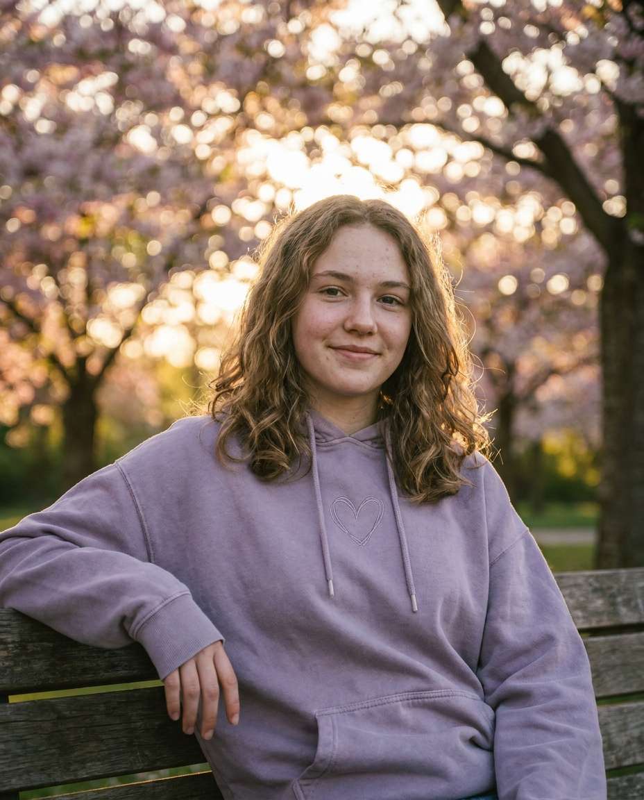 soft lavender bokeh photo