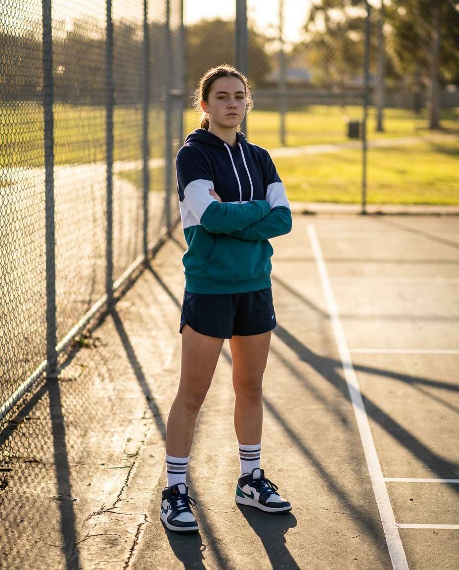 colorblock fit photo