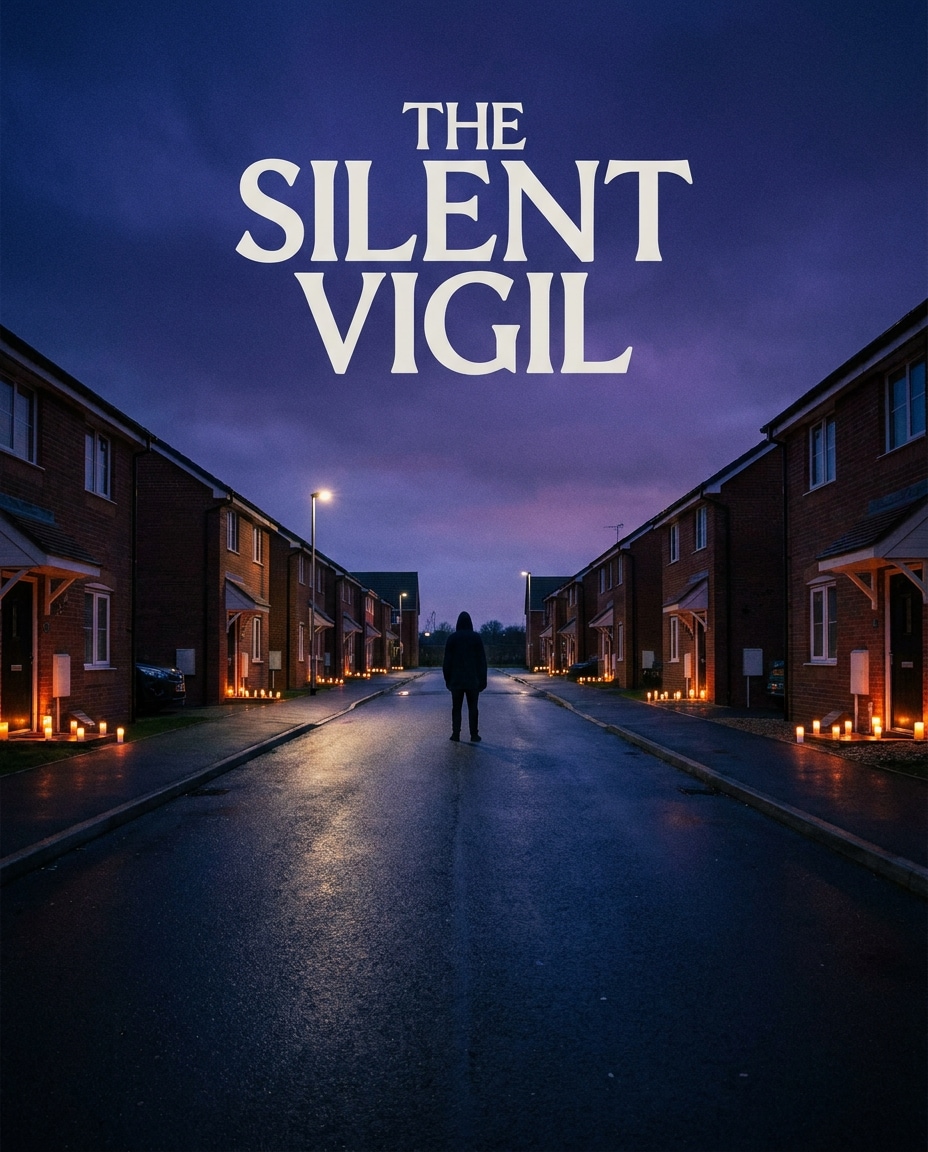 blue hour street ritual photo