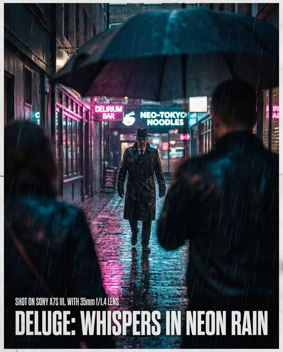 neon rain alley stalker photo