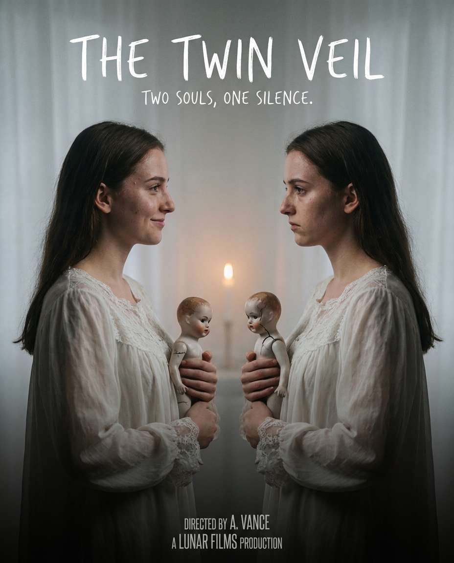 twin dolls at dusk photo