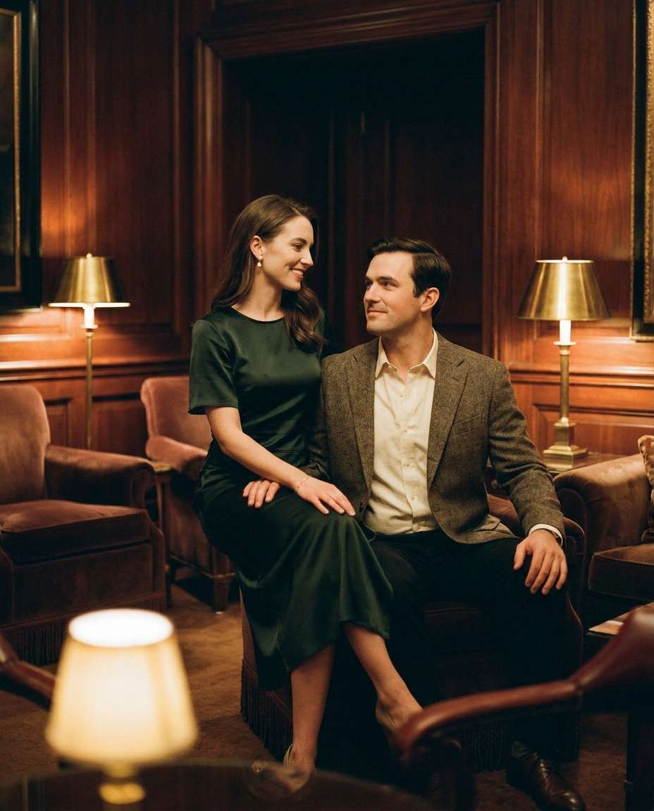 old money evening photo