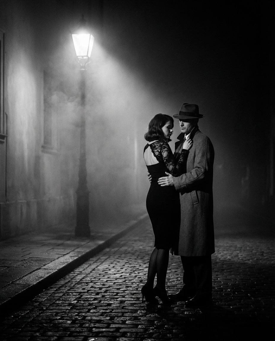 streetlight silhouette photo