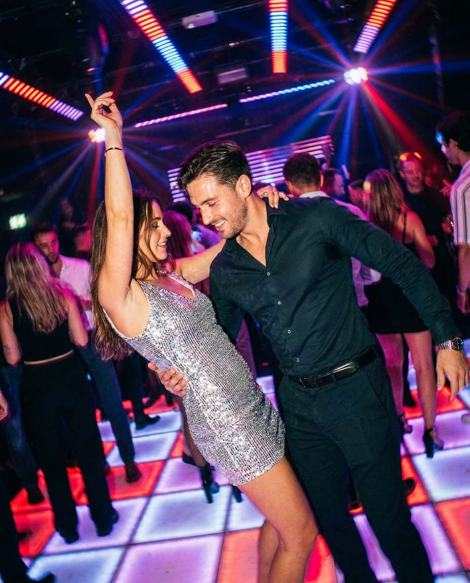 dance floor freeze photo