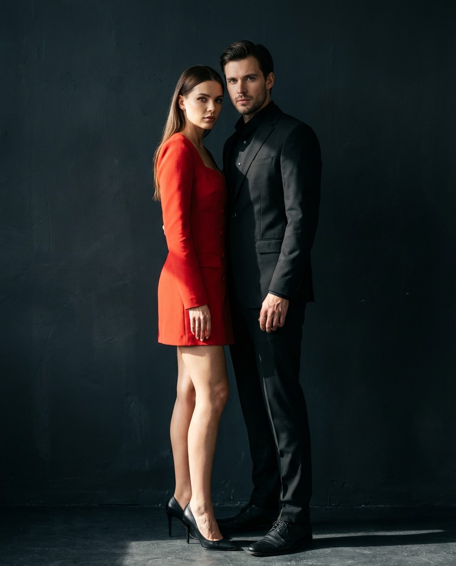 black and red duo photo