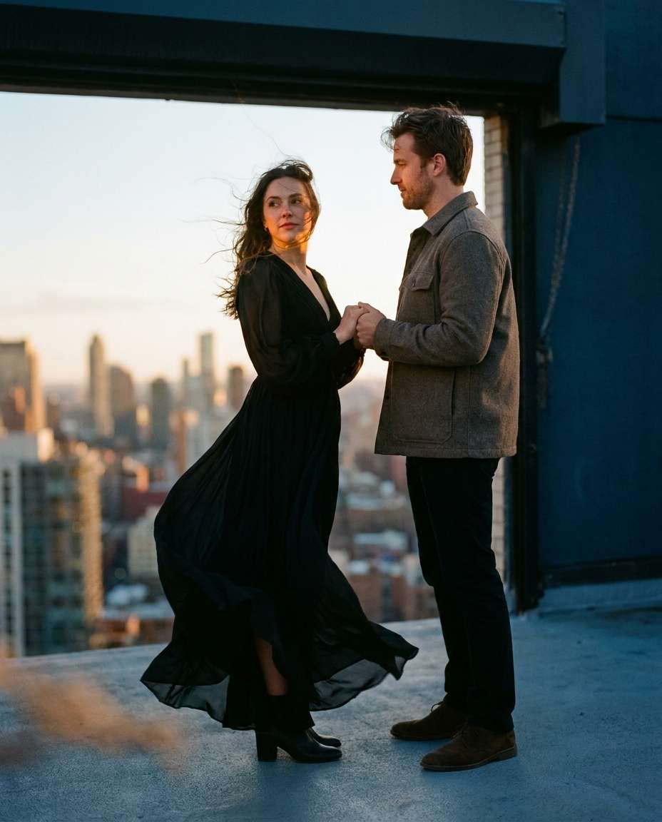 rooftop wind drama photo