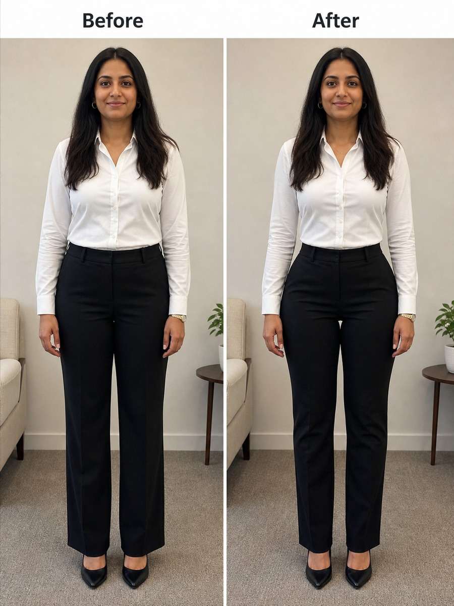 Office Wear Silhouette Refinement photo