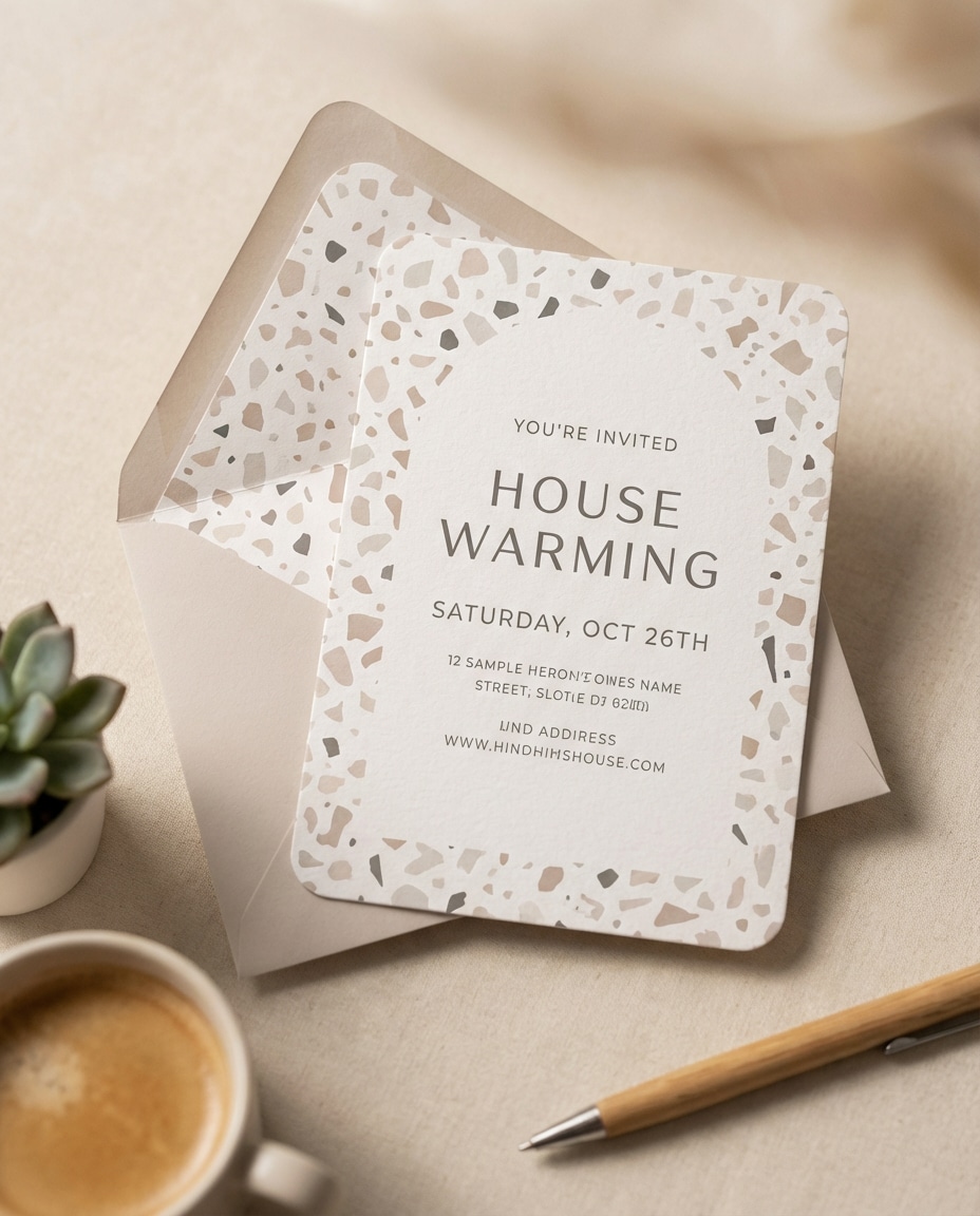 modern terrazzo texture photo