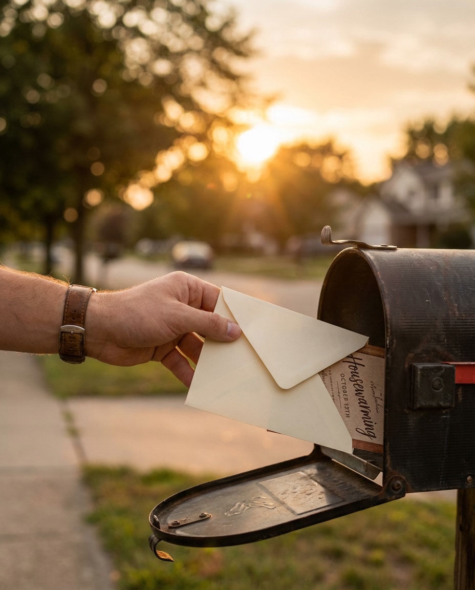 mailbox sendoff photo