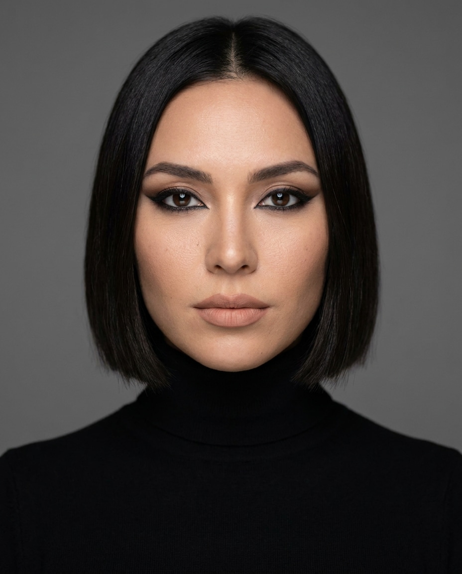 studio strobe headshot photo