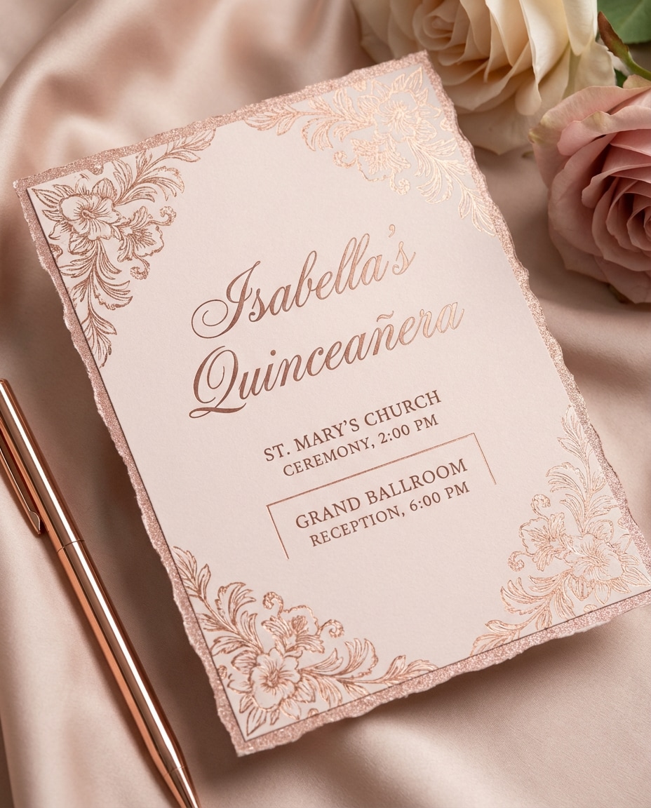 quinceanera elegance photo