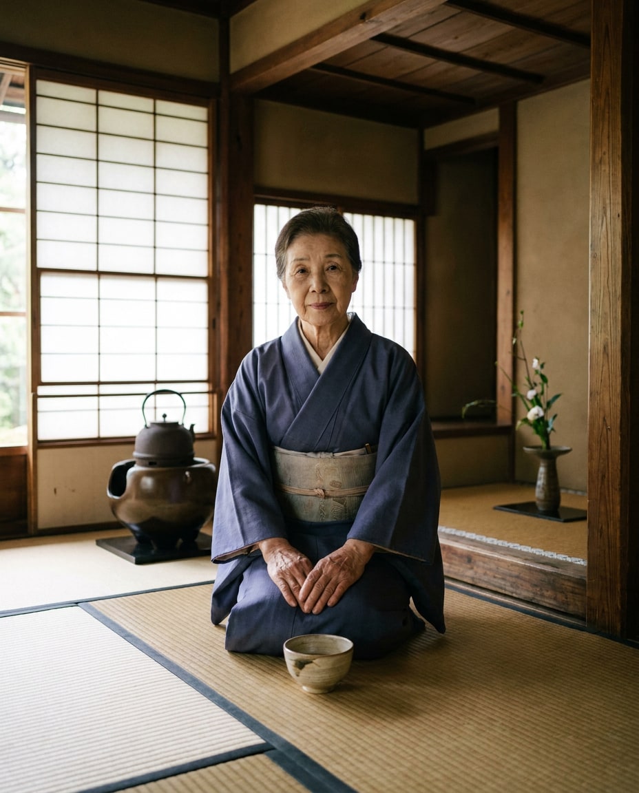 tea ceremony serenity photo