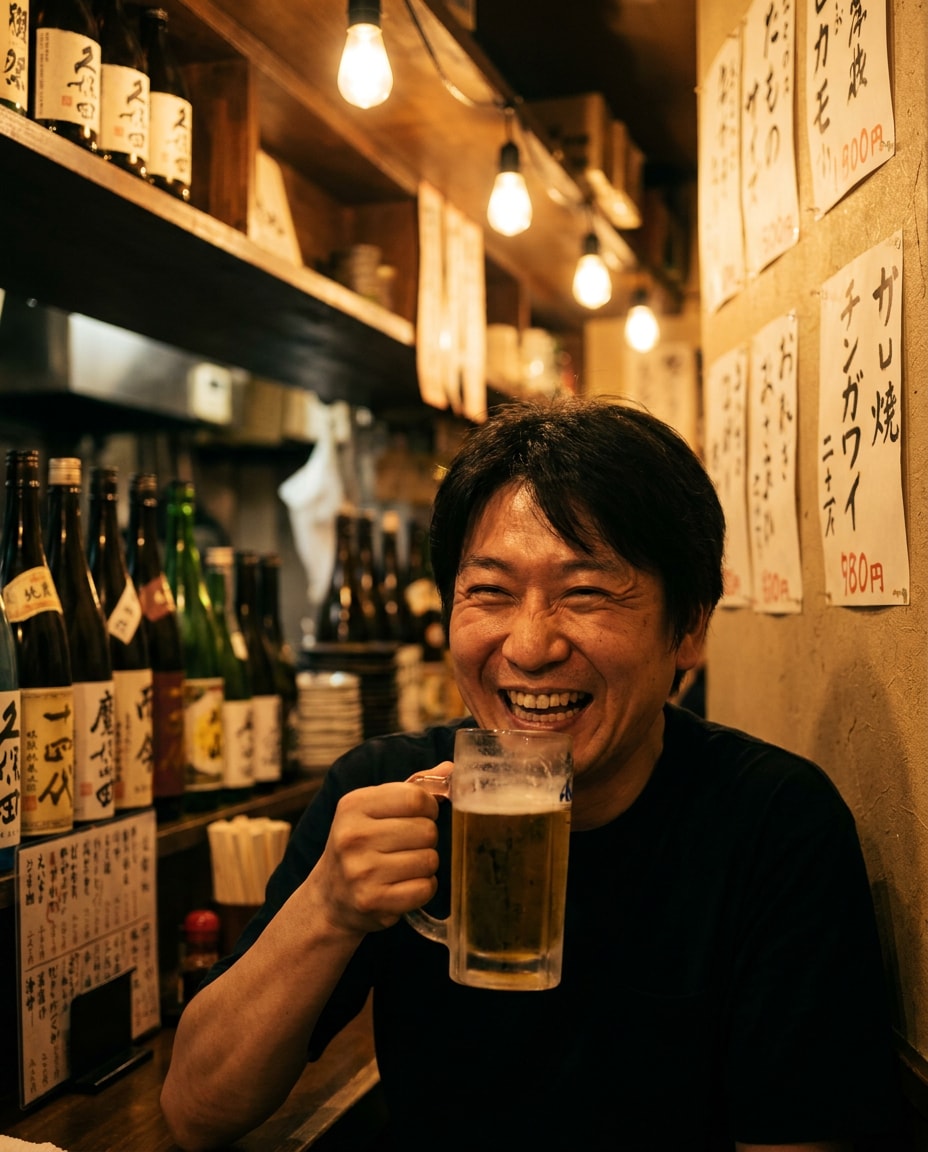 izakaya warm light photo