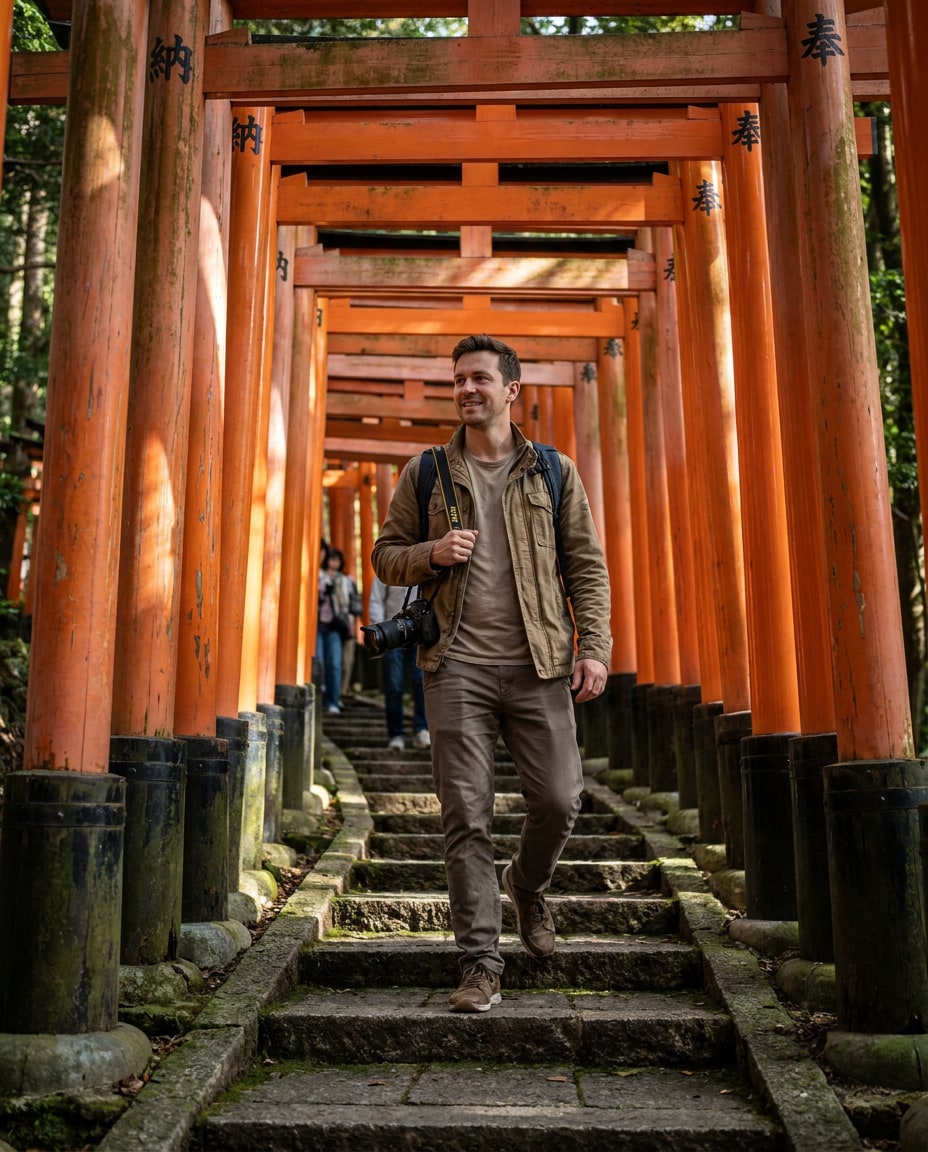 fushimi inari steps photo