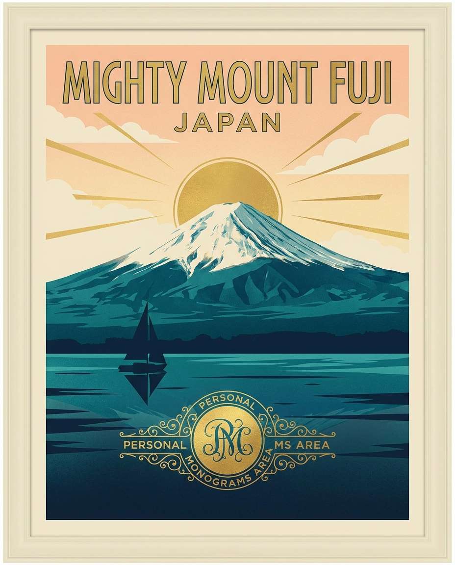 dawn over fuji photo