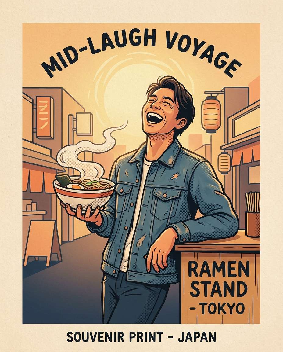 midlaugh ramen stop photo