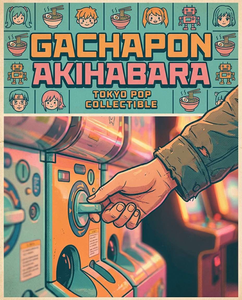 reaching for gachapon photo