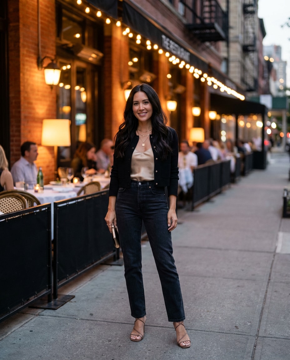 date night silk camisole photo