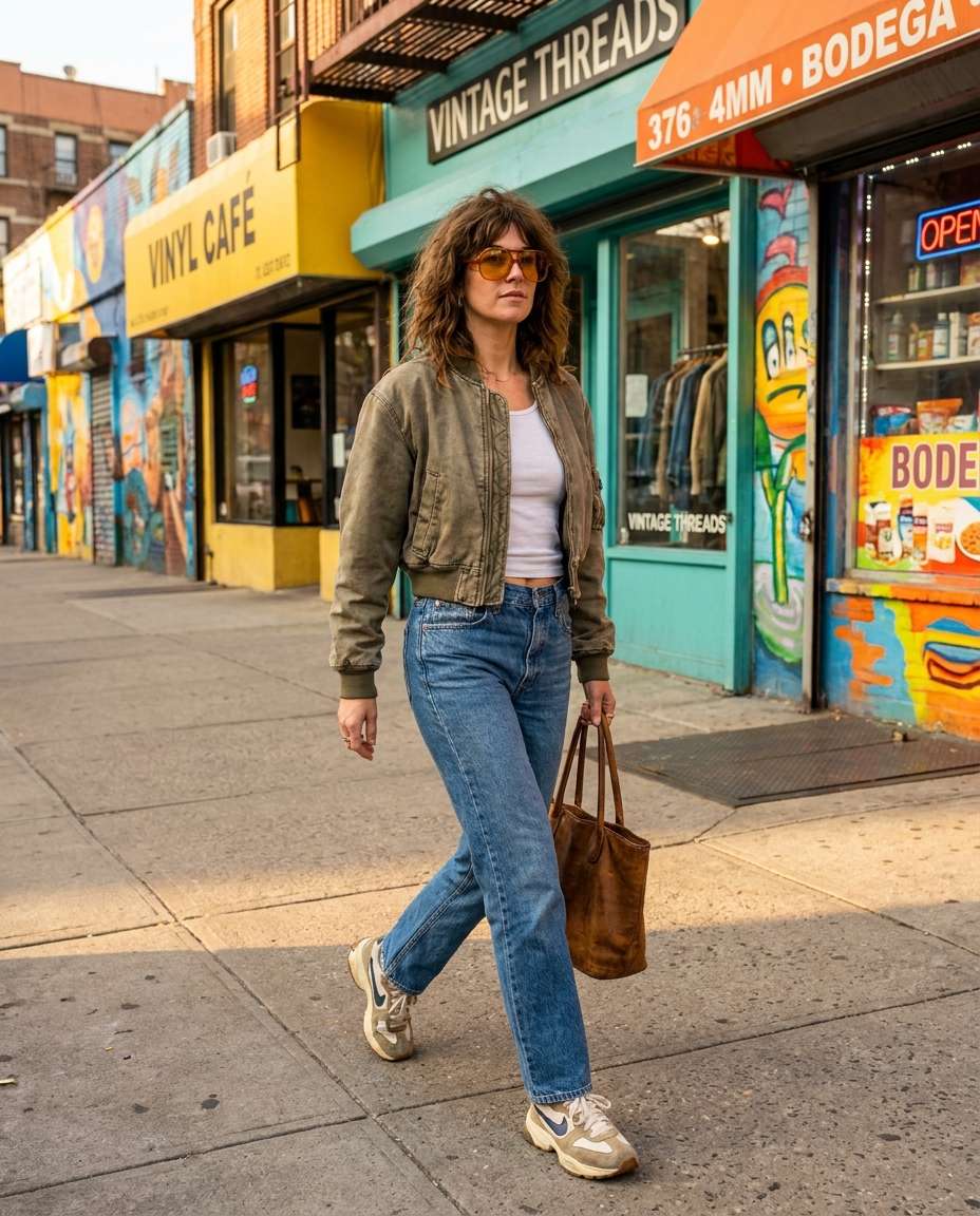 cropped jacket street photo