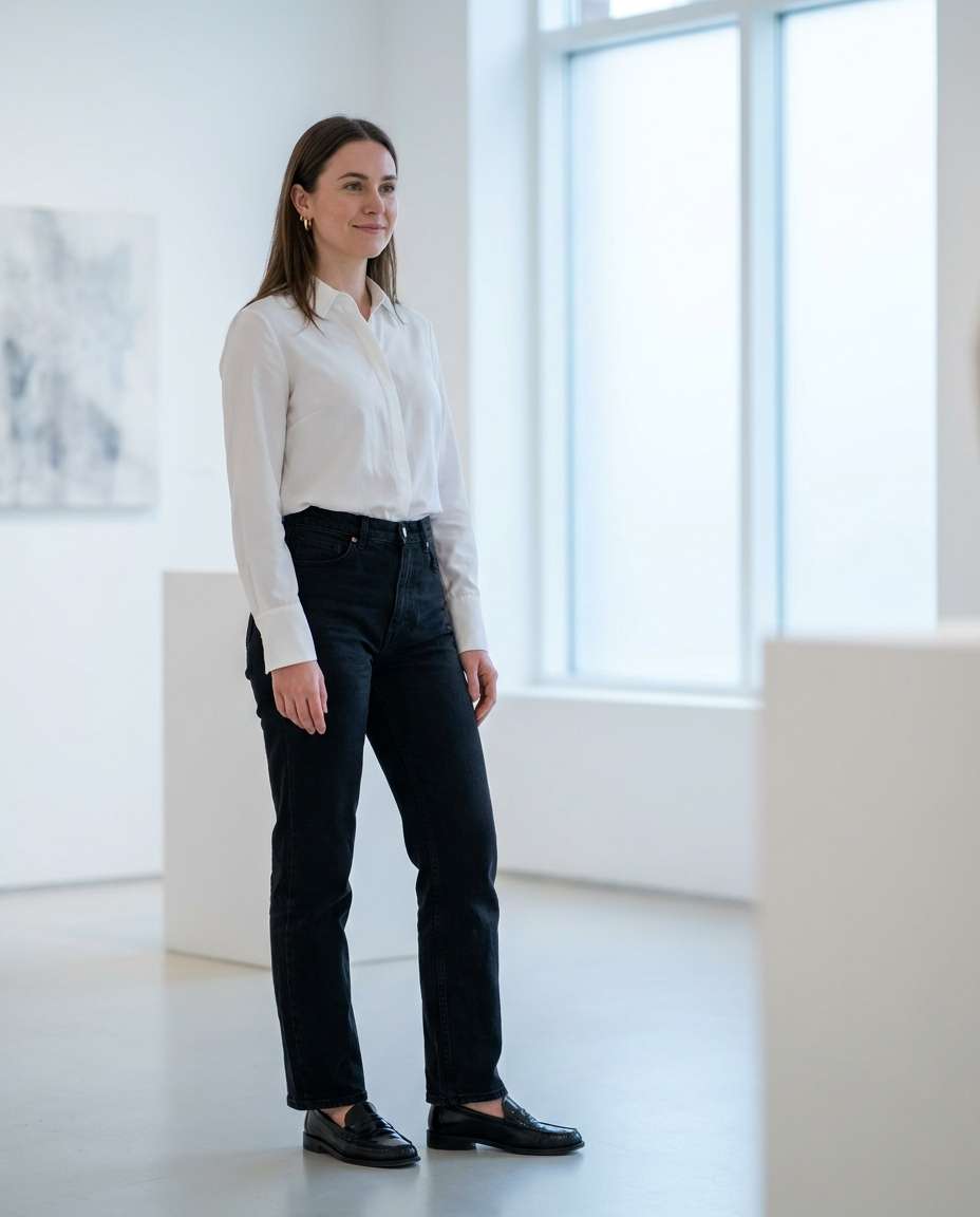 minimalist allwhite top photo