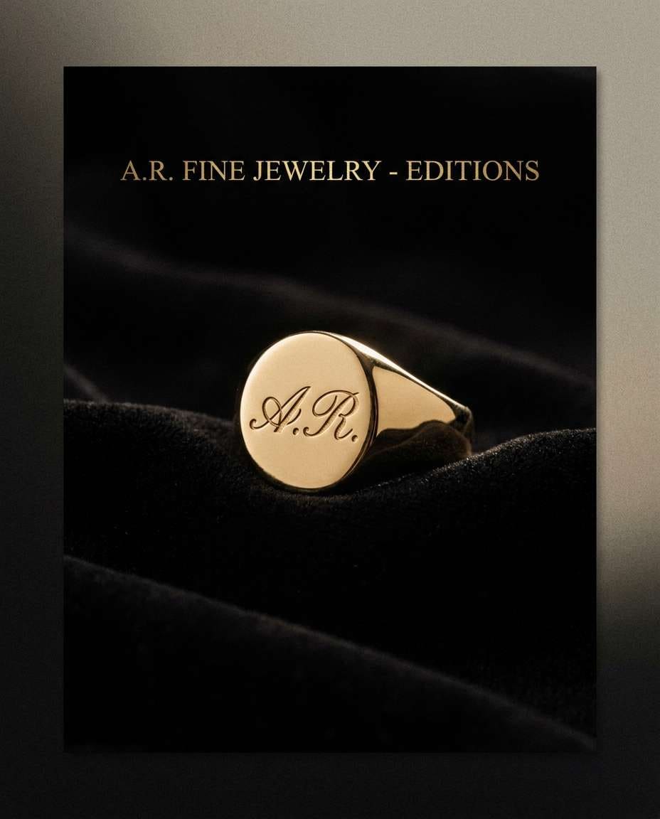 gold foil monogram photo